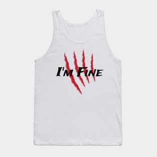 I'm Fine v2 Tank Top